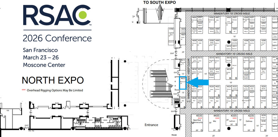 RSAC2026_booth map